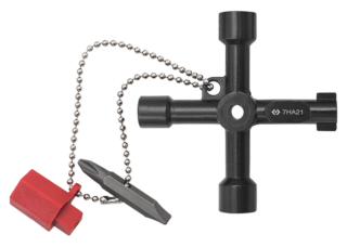 KING TONY - Llave universal para armarios de control