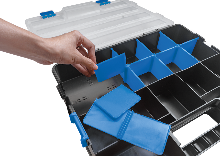 KING TONY - Caja de almacenamiento 376x290x67mm - Imagen 3