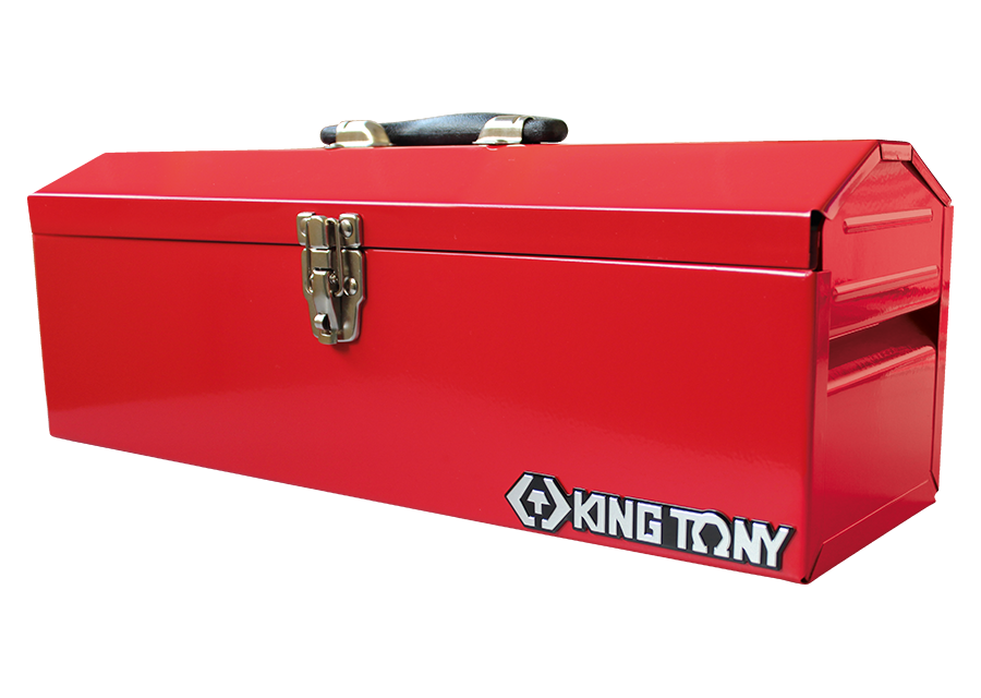 KING TONY - Caja herramientas 1 compartimento + compartimento bajo 484x154x165mm