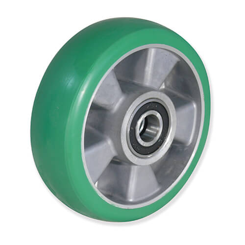 GAYNER - Rueda d.125 Poliuretano elastico 125 AEBB5