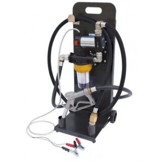 FAHERMA - Kit portátil con carro para trasvase de gasoil 24 v 35 l
