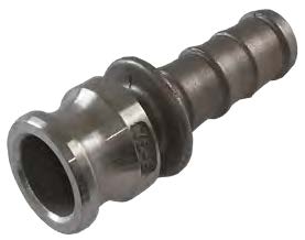COPLASVA - RACOR CAMLOCK INOXIDABLE TIPO E ø4"