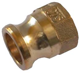 COPLASVA - RACOR CAMLOCK BRONCE TIPO A ø4"