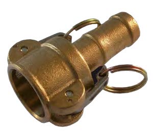 COPLASVA - RACOR CAMLOCK BRONCE TIPO C ø4"