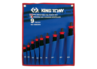 KING TONY - Juego de 9 Botadores enfundados 2 - 14mm acabado pulido