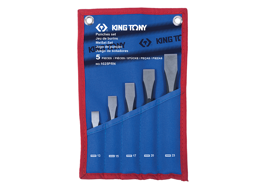 KING TONY - Juego de 5 Buriles
