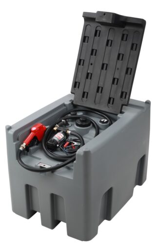 FAHERMA - Tanque Mini-Porter móvil gasóleo 440 l con bomba y boquerel autom&