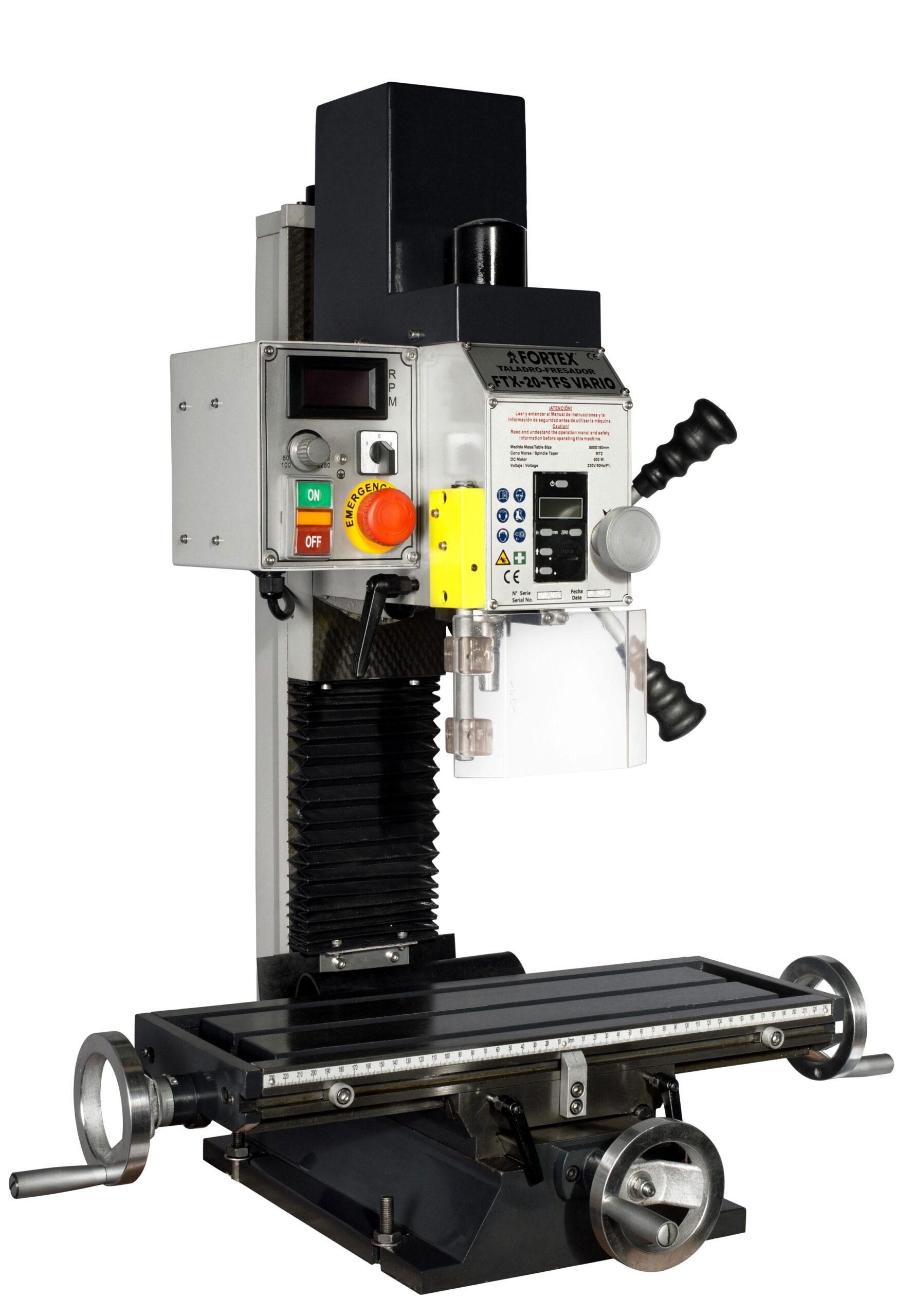 ABRATOOLS - TALADRO-FRESADOR FTX-20-TFS VARIO 230V/F1 0,60KW