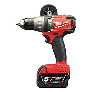 MILWAUKEE - MILWAUKEE M18FPD-502X Taladro percutor M18 FUEL SIN ESCOBILLAS,135Nm Red Lithium 5,0Ah